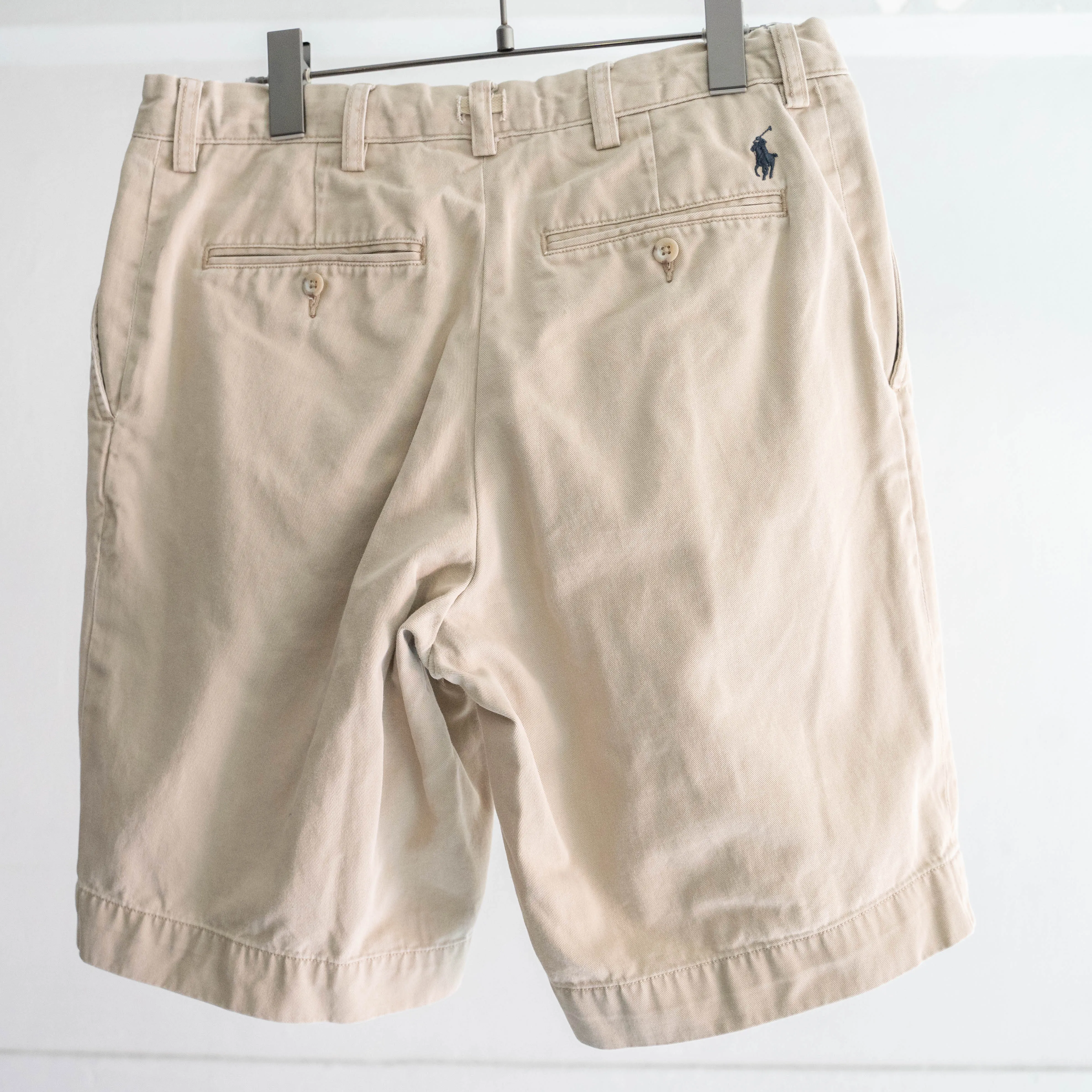 1990s Ralph Lauren light brown color ’with waist cord remake'