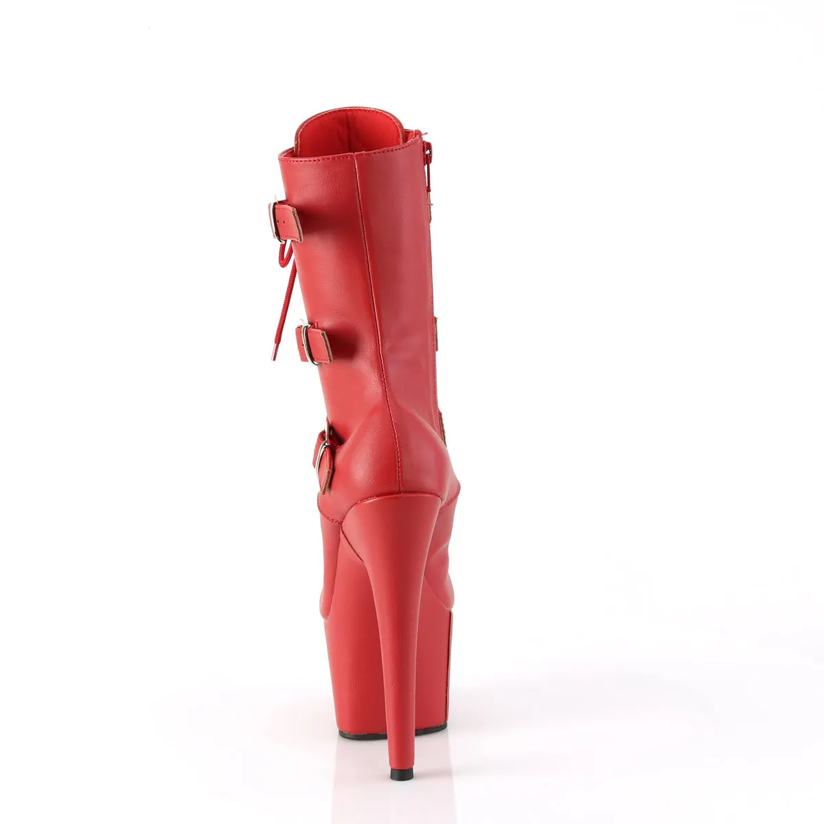 7 Inch Heel ADORE-1043 Red Pu