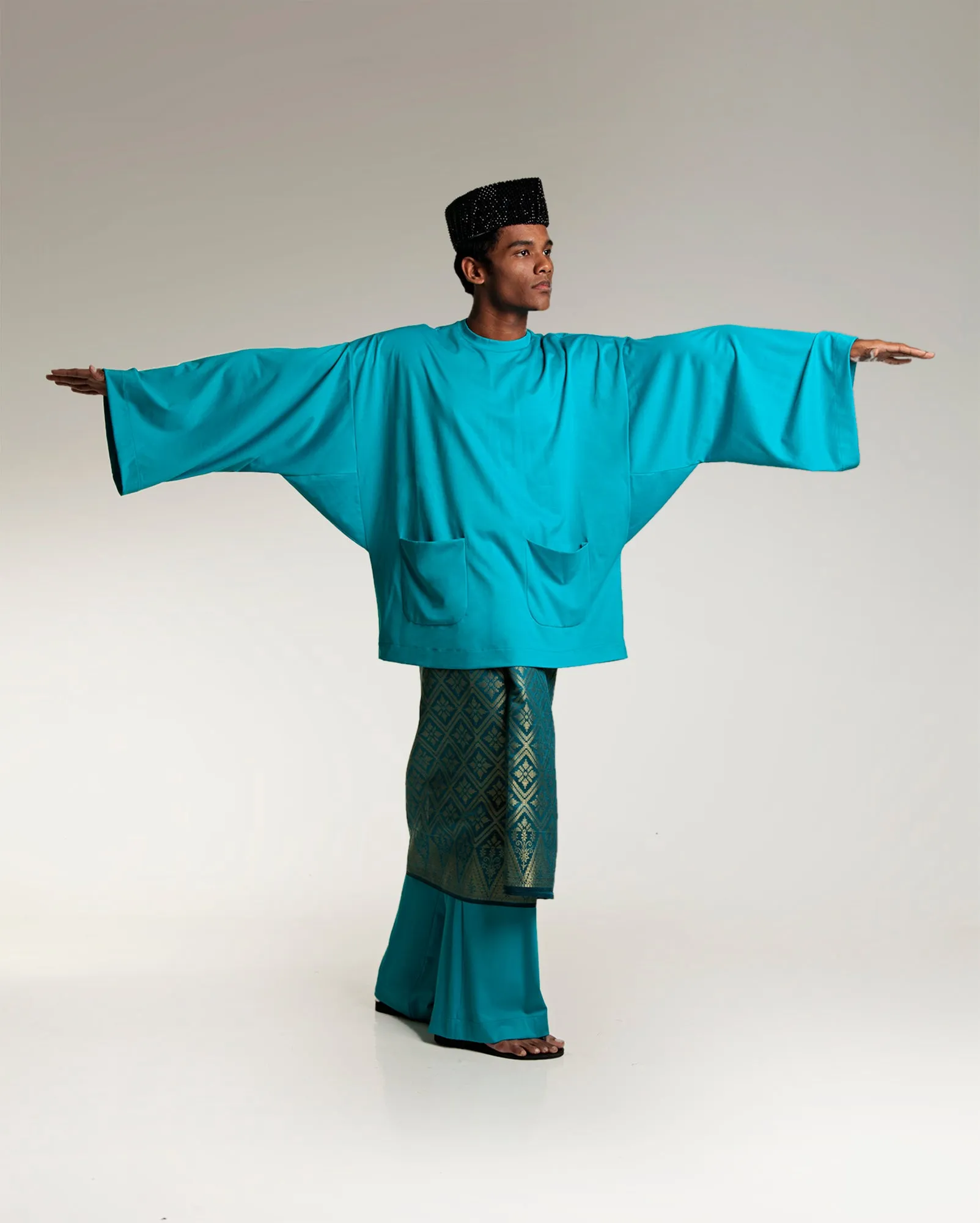 Baju Melayu Tidur (Aqua Jet Jersey)