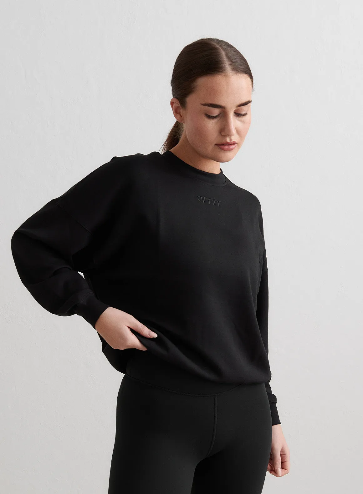 Black Comfy Sweatshirt