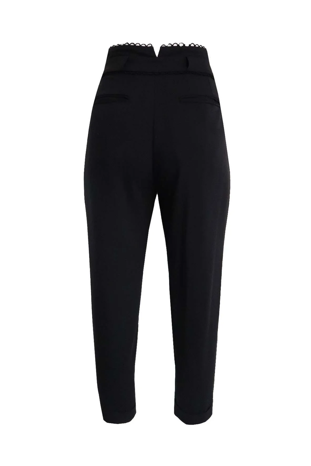 Black Pant With Front & Back Pockets