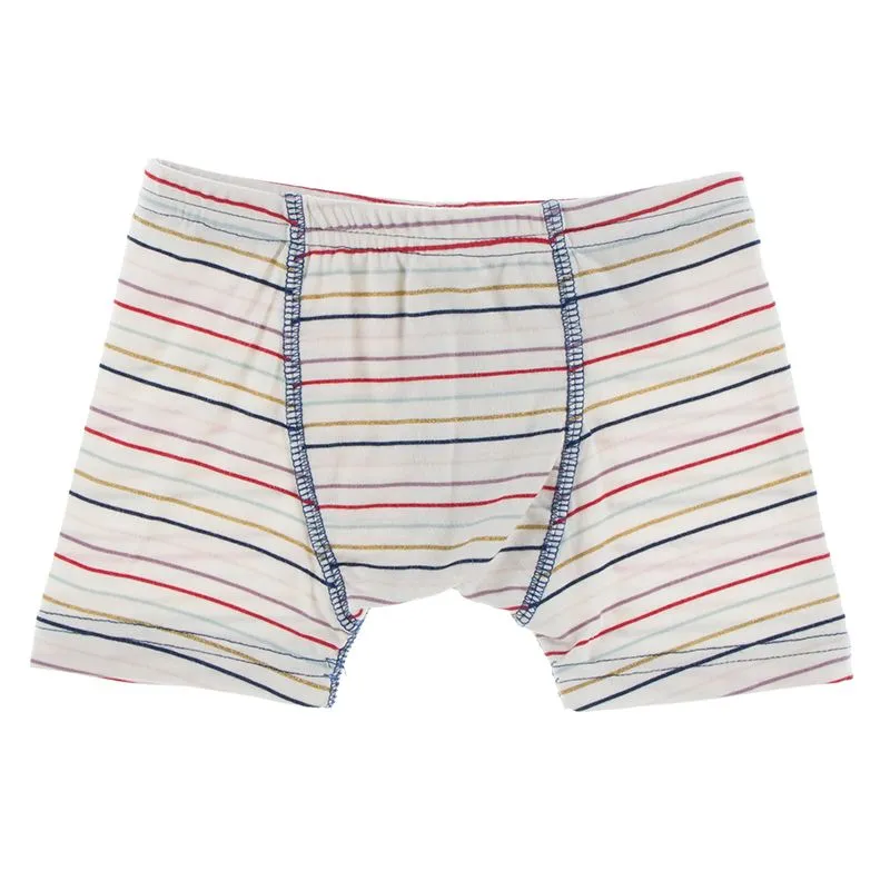 Boxer Brief (Single)-Everyday Heroes Multi Stripe