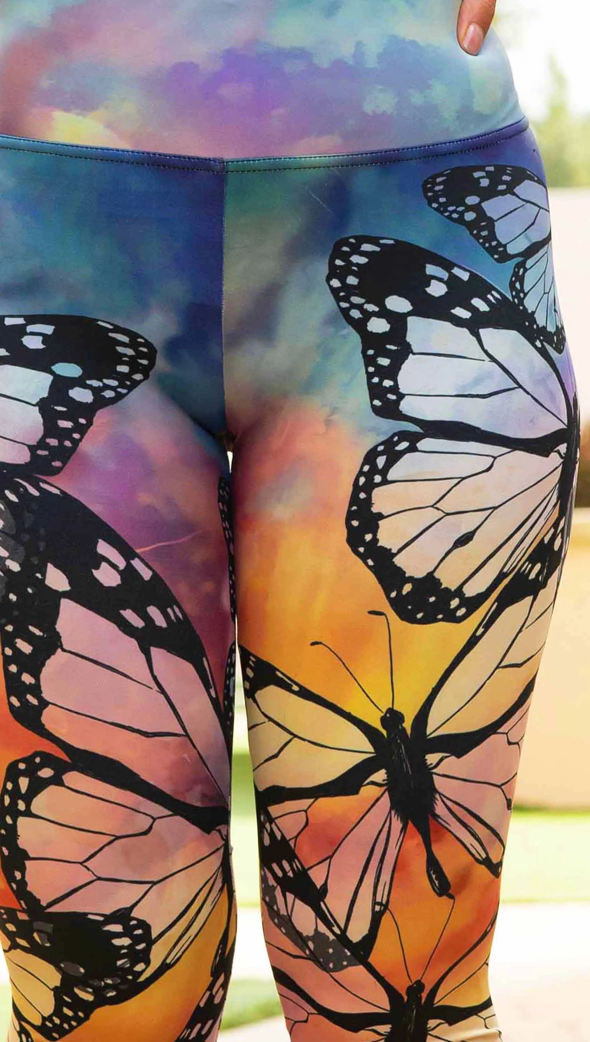 Butterflies - Athleisure Leggings