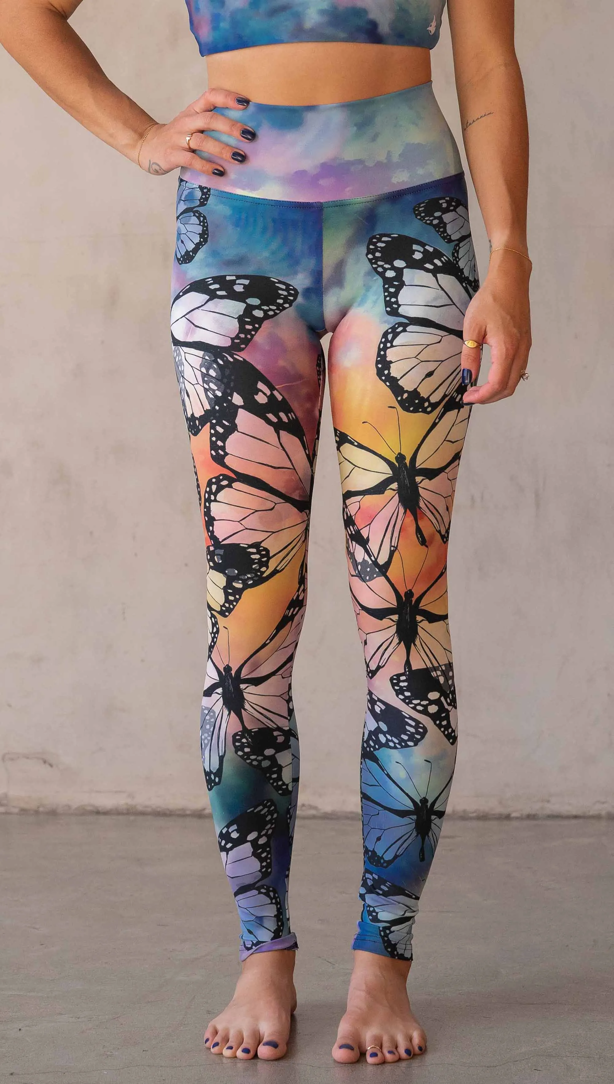 Butterflies - Athleisure Leggings