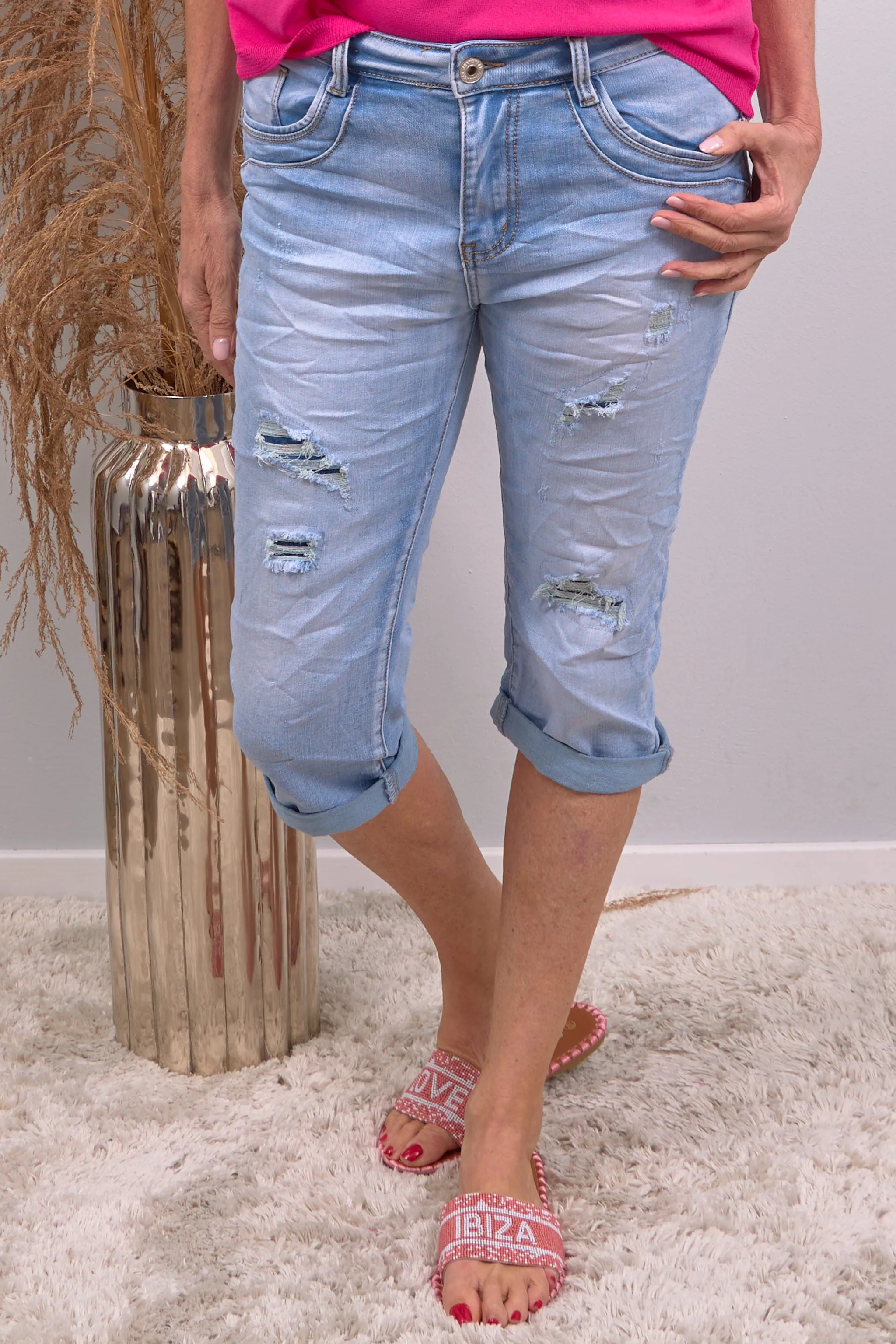 Capri Jeans, blue