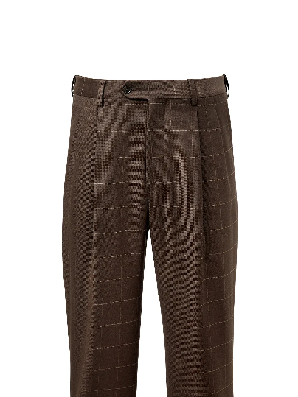 Classic Fit Essential Wool Pleated Suit Pants | Clearance