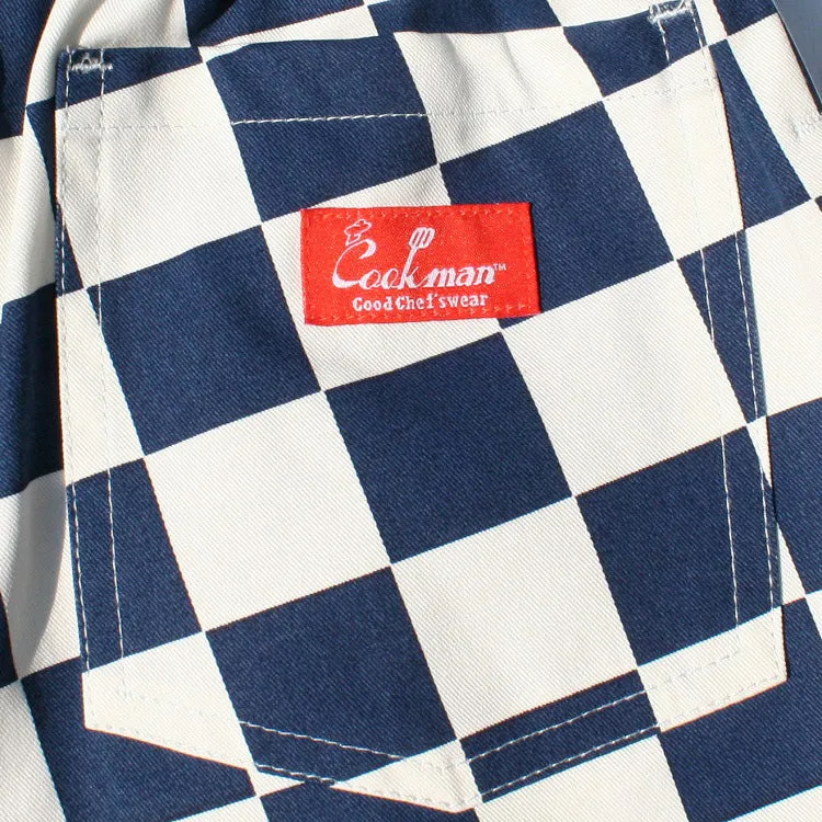 Cookman Chef Pants Kids - Checker : Navy