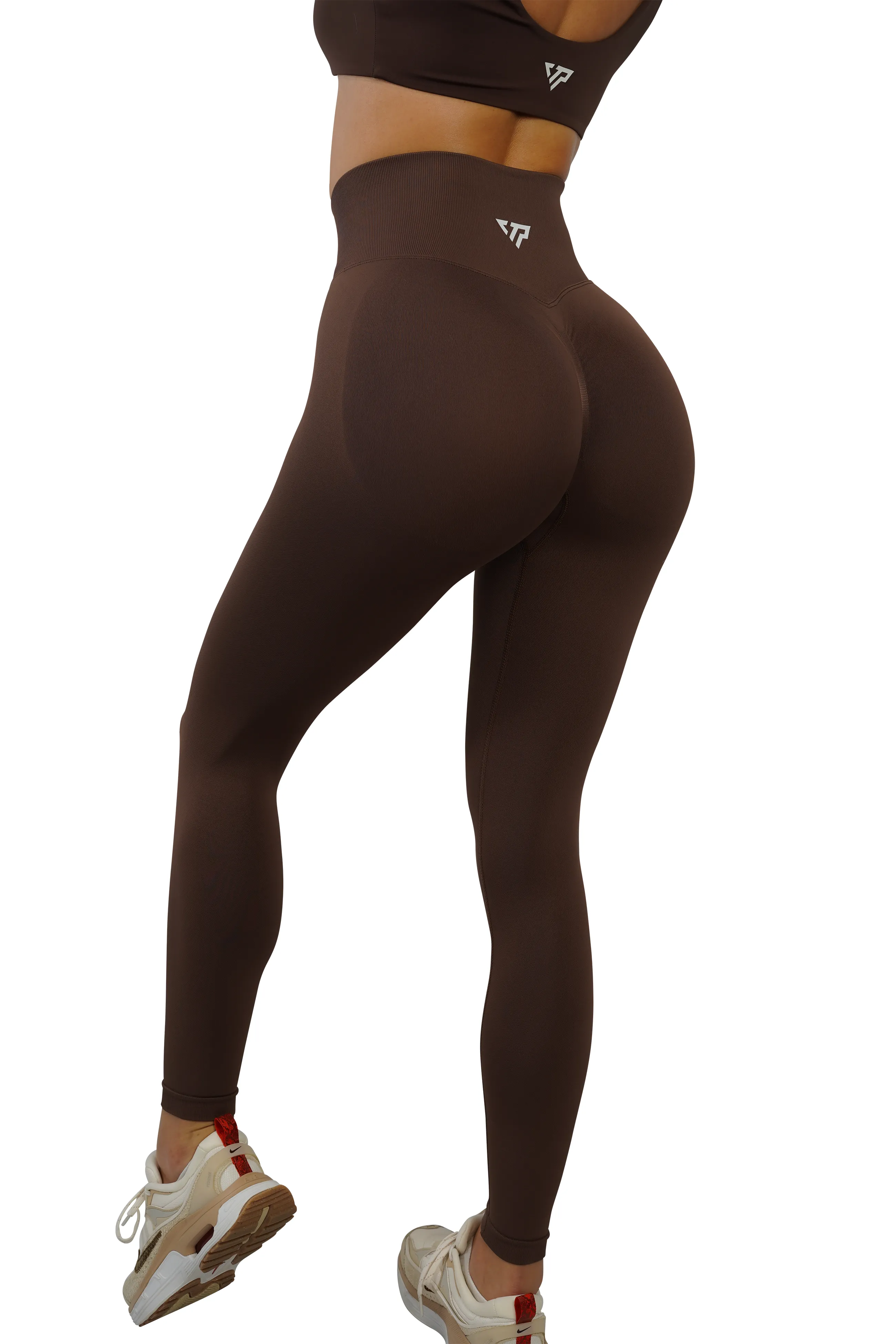 CORE SCRUNCH LEGGINGS - ESPRESSO