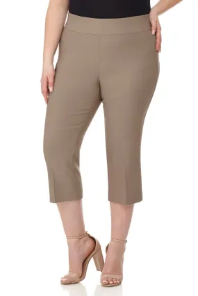 Curvy Capri with Flattering Wide Waistband