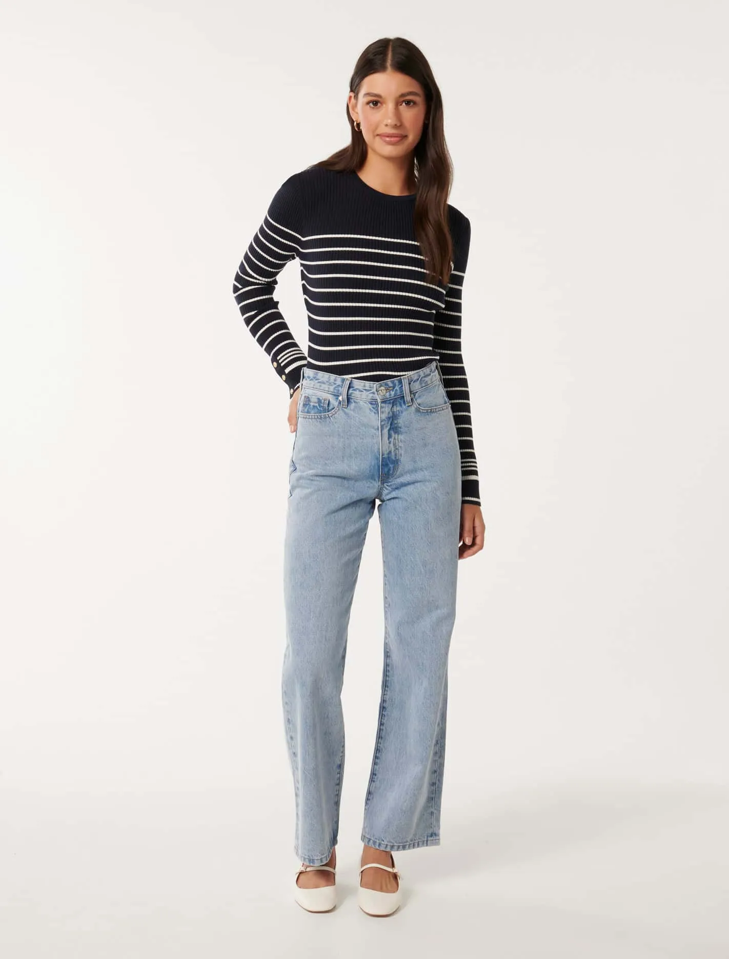 Della Rib Knit Jumper