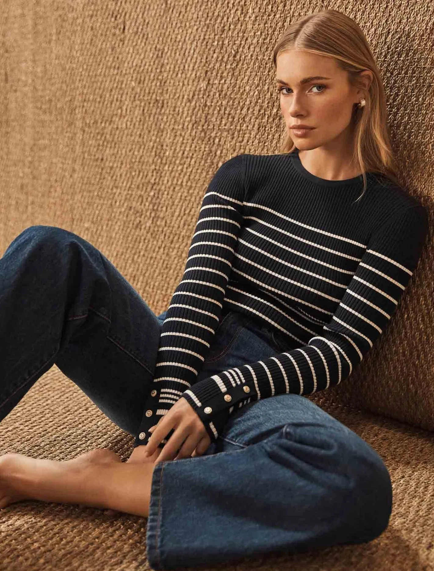 Della Rib Knit Jumper