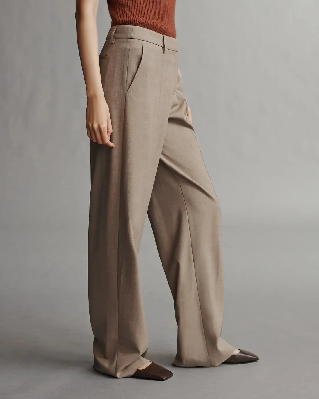 Elizabeth St. Pant in Sandstone