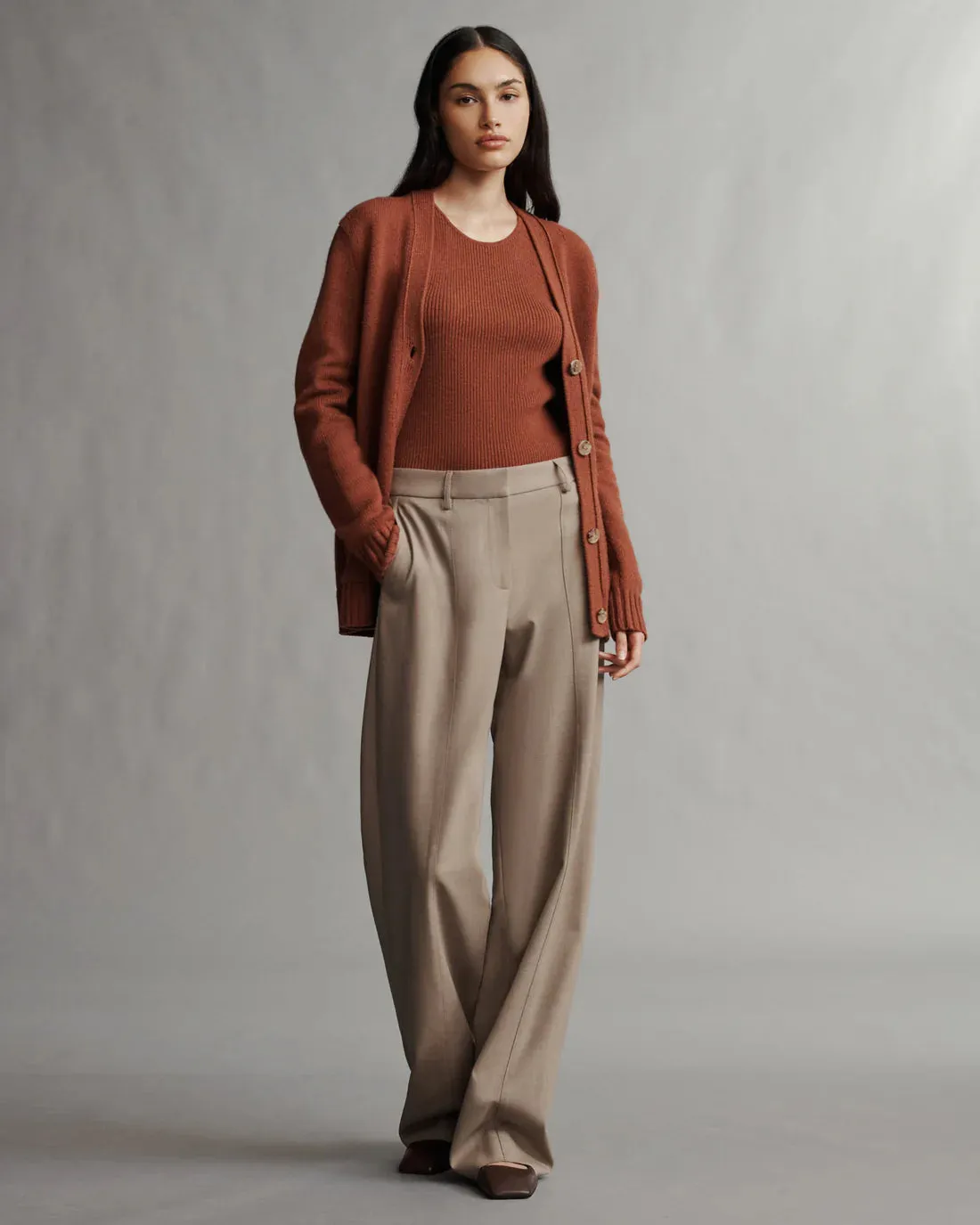 Elizabeth St. Pant in Sandstone