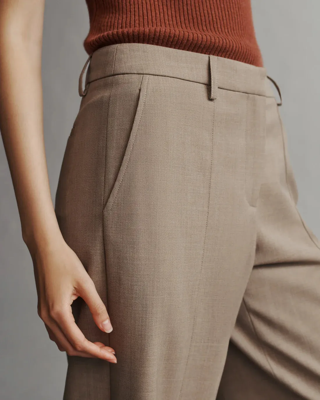 Elizabeth St. Pant in Sandstone