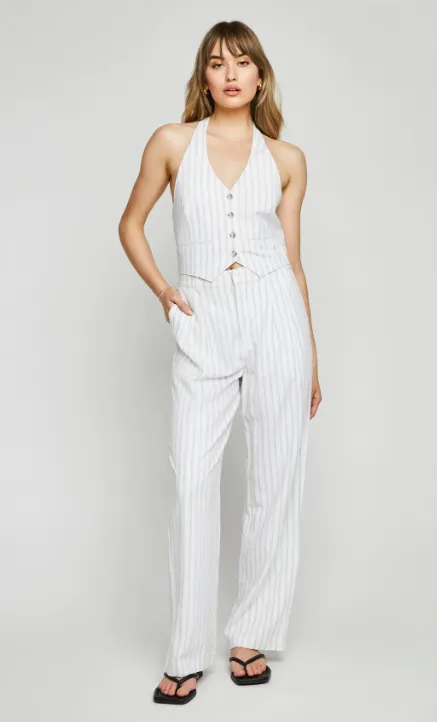 Gentle Fawn Elliot Pants | White Stripe