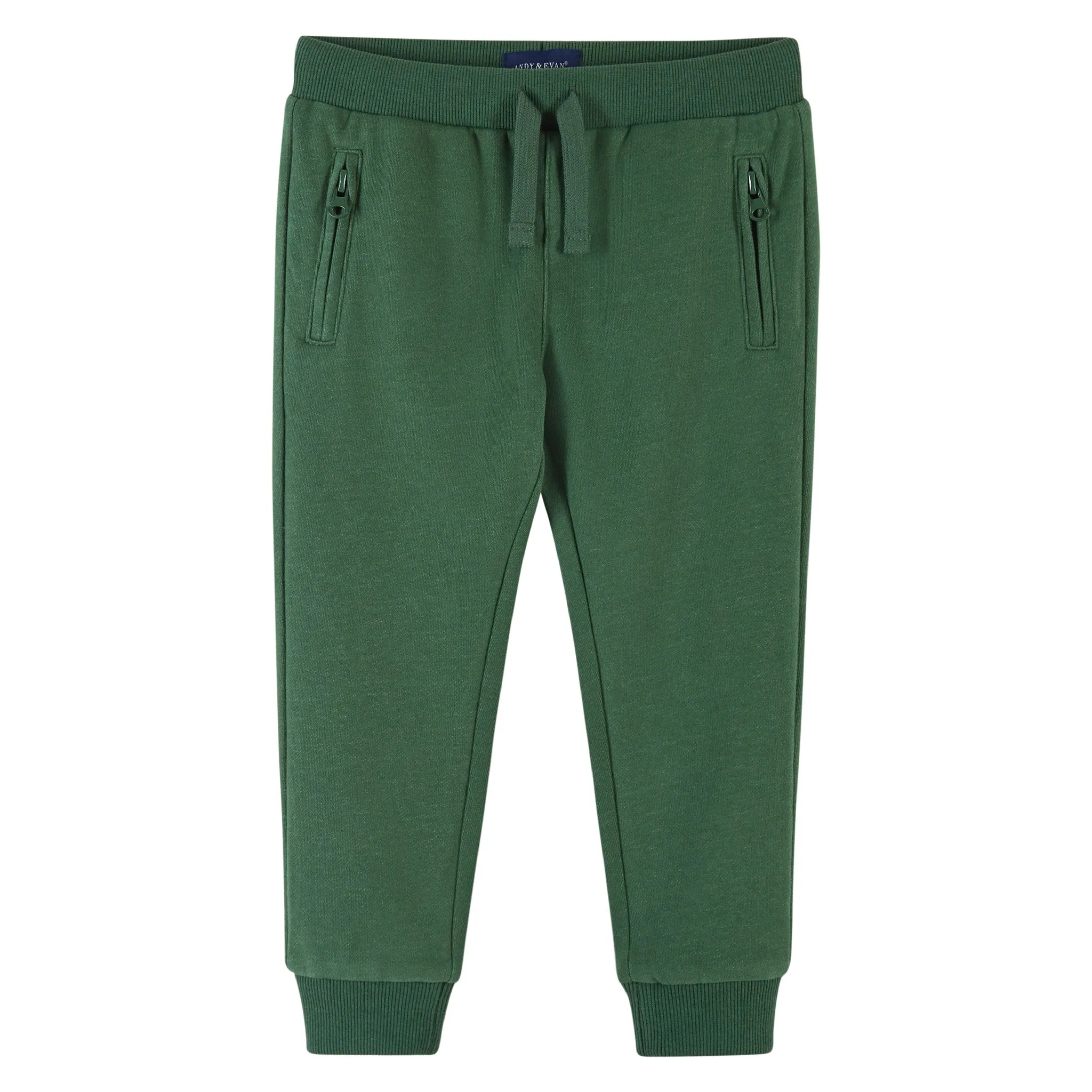 Green Zip Pocket Joggers