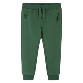 Green Zip Pocket Joggers