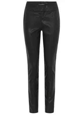 Gustav Dara stretch leather pants 50008 Skindbukser - Black