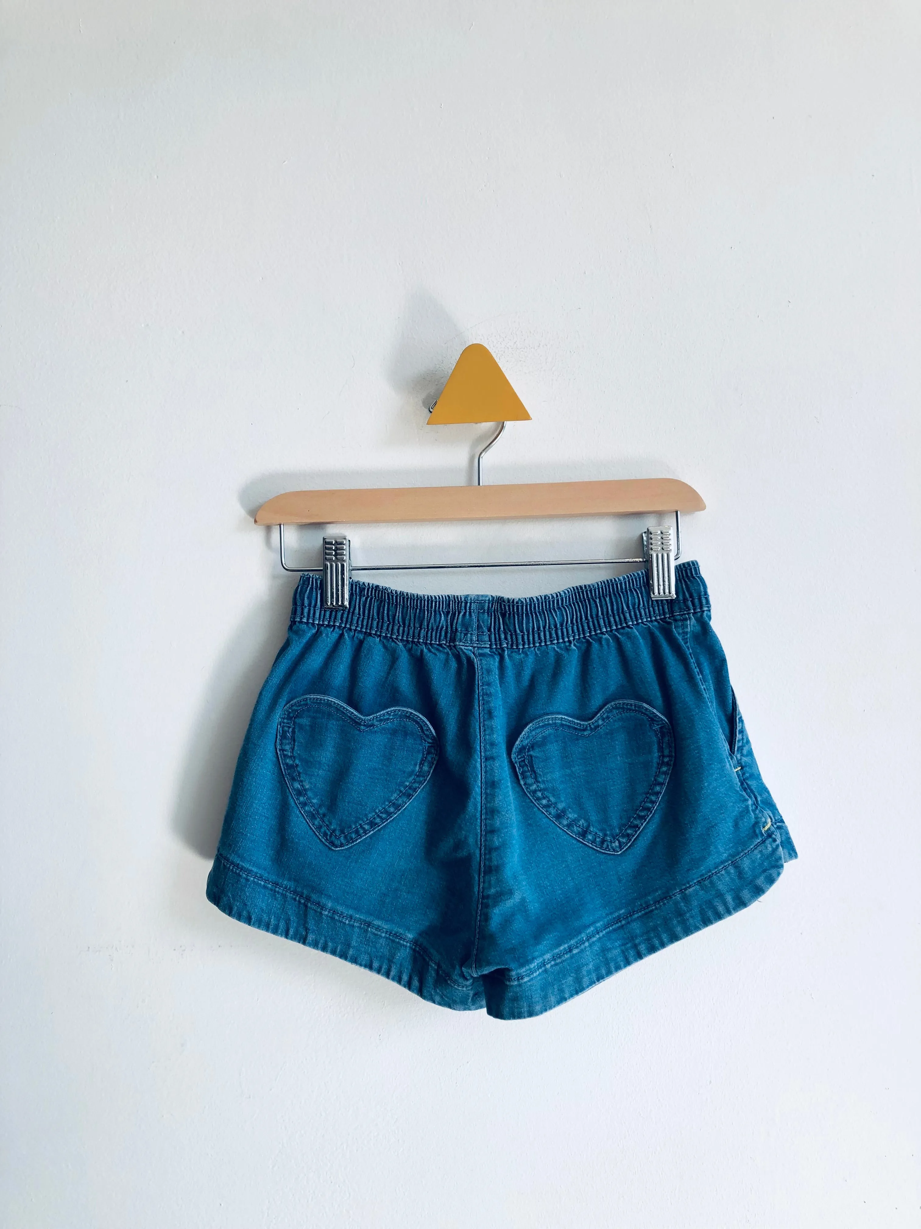 Heart Back-Pocket Shorts // 10Y