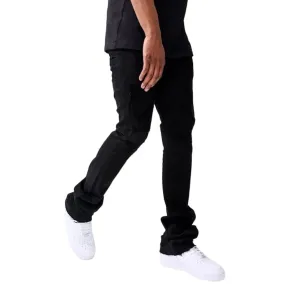 Jordan Craig Martin Stacked Denim Pants (Black) JTF956