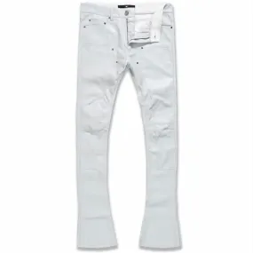 Jordan Craig Ross Stacked Monte Carlo Pants (Light Grey) JRF1135