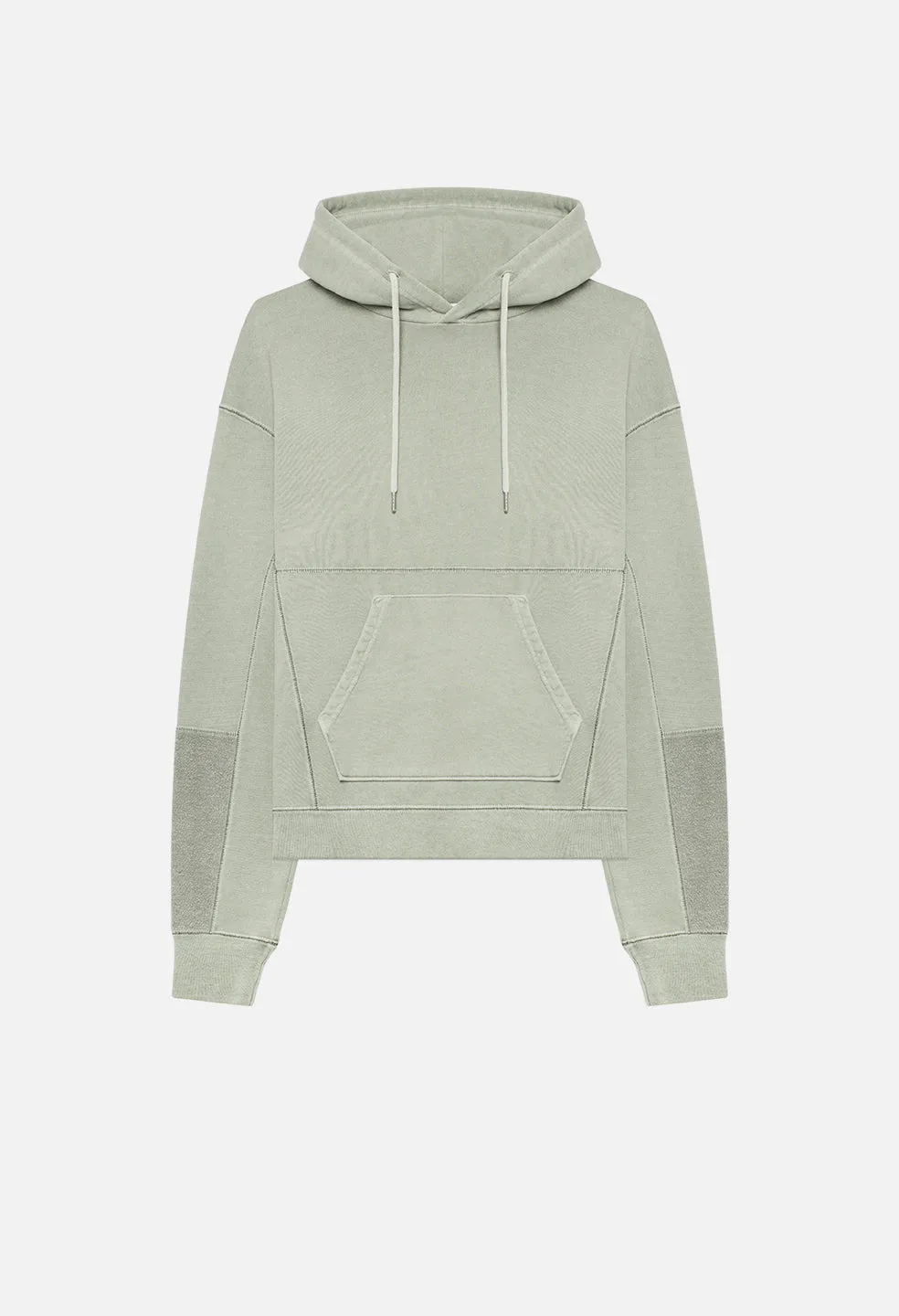 Loose Stitch Beach Hoodie / Washed Olive