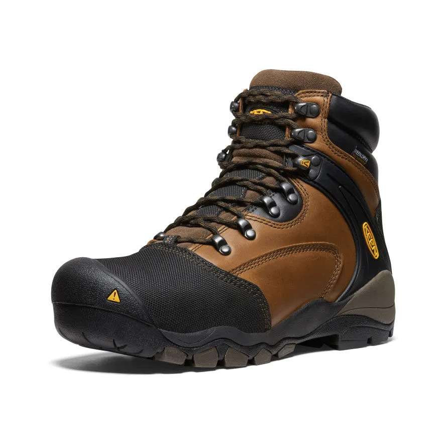 Men's Louisville 6 MET Waterproof Boot (Steel Toe)  |  Slate Black