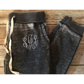 Monogrammed Jogger Sweatpants