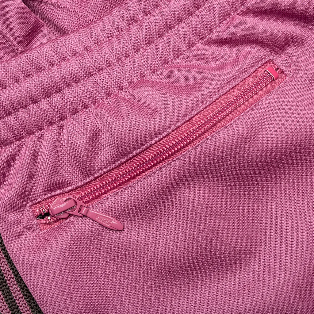 Narrow Track Pant Poly Smooth - Smoke Pink