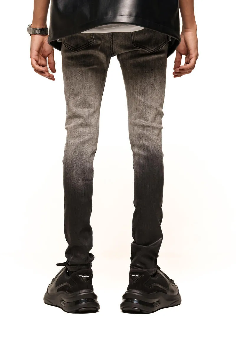 PHEELINGS INNER PEACE SKINNY DENIM (BLACK TO LIGHT CHARCOAL)