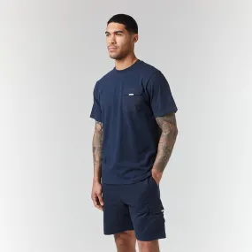 Premium Pocket Twinset | Navy