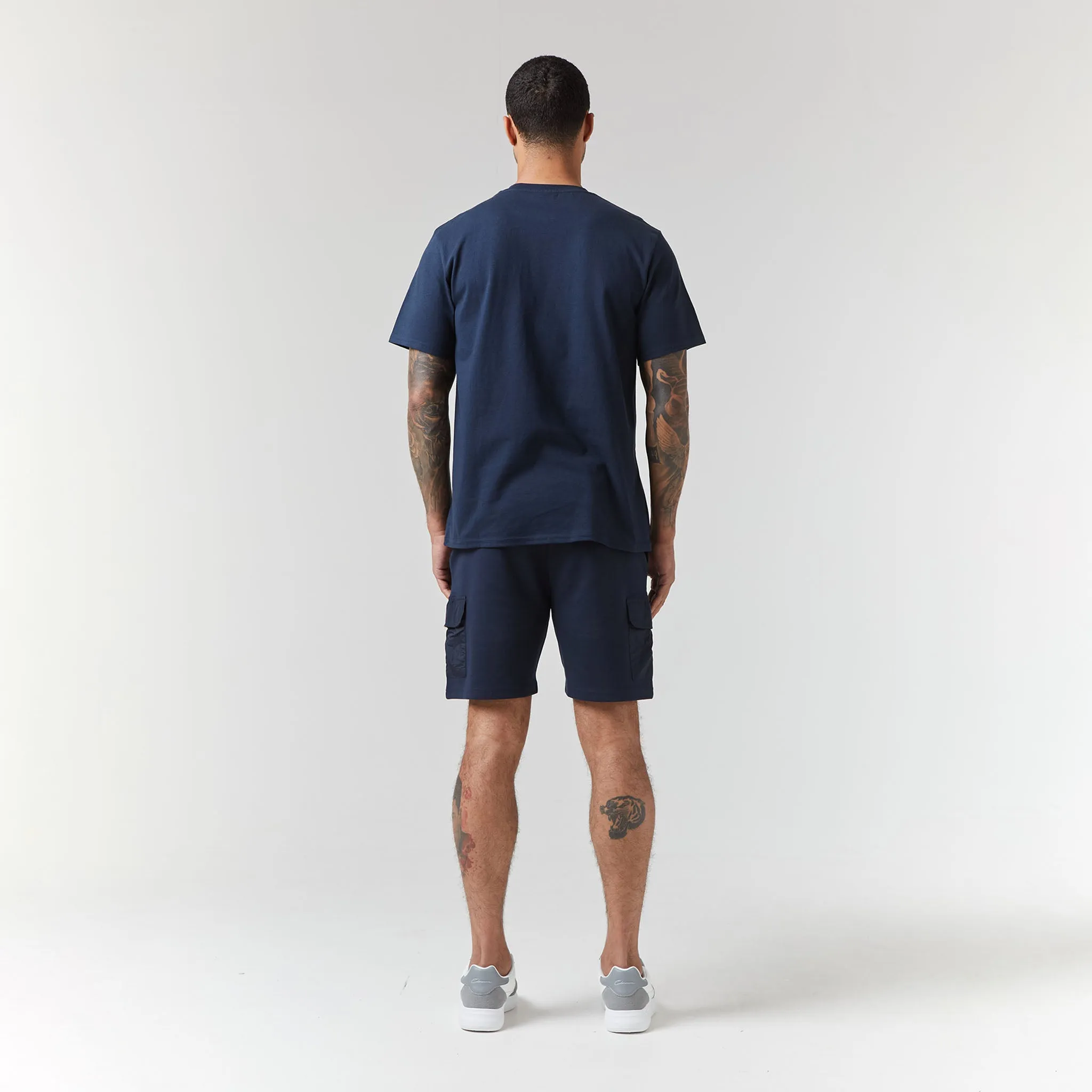 Premium Pocket Twinset | Navy