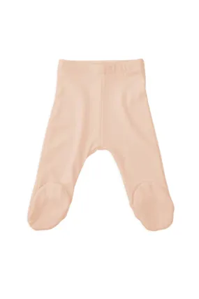 Pure Newborn shorts with feet - Pink