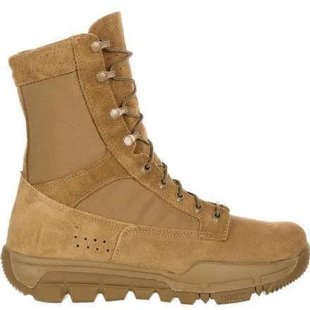 Rocky Men's Lightweight Commercial Military Boot - Tan - RKC042