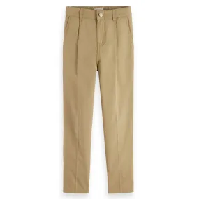 Scotch & Soda Boys Loose Tapered Fit Chino Khaki Pants _ 24168902