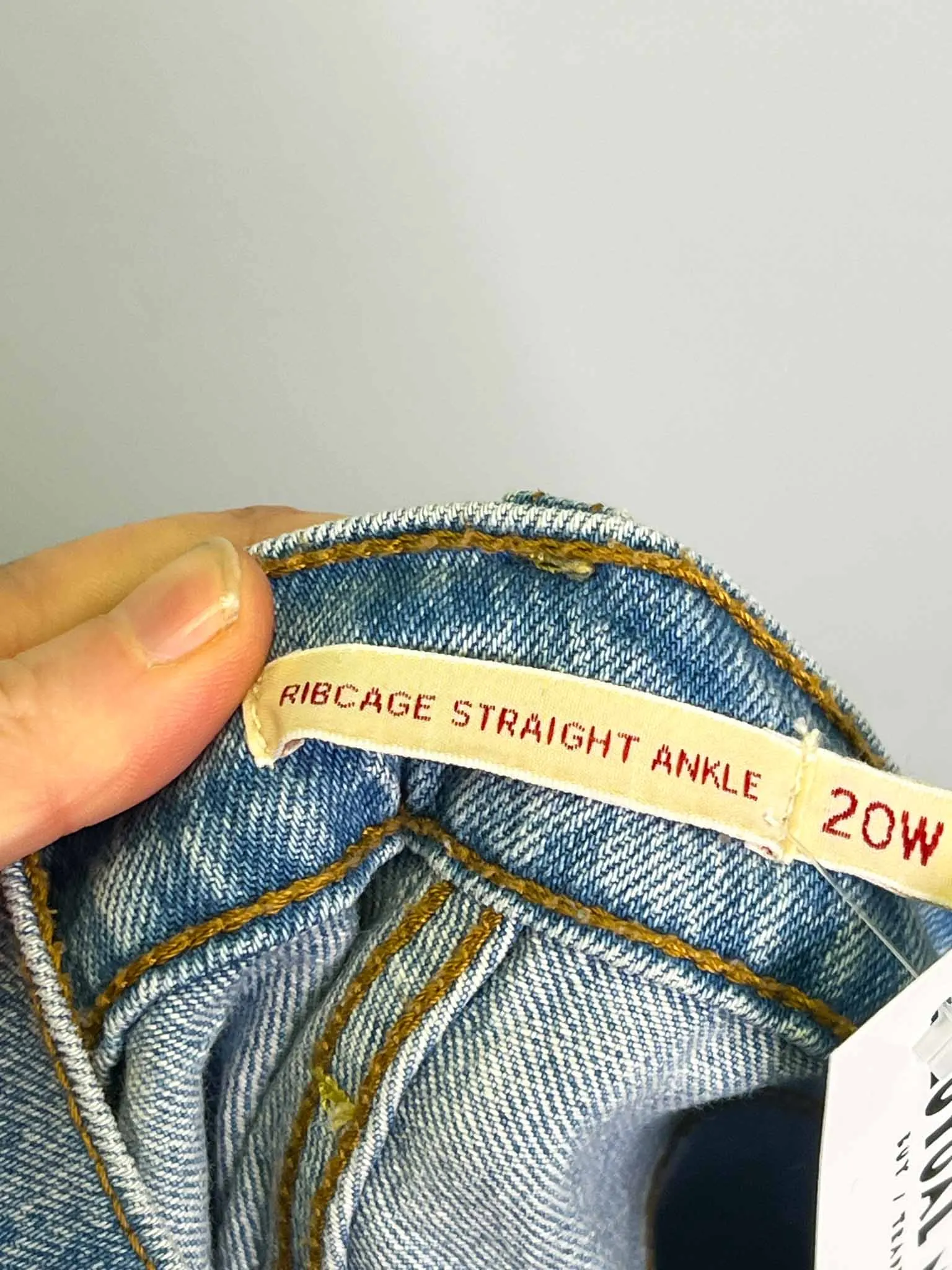 Size 20W - Levi's Ribcage Straight Ankle