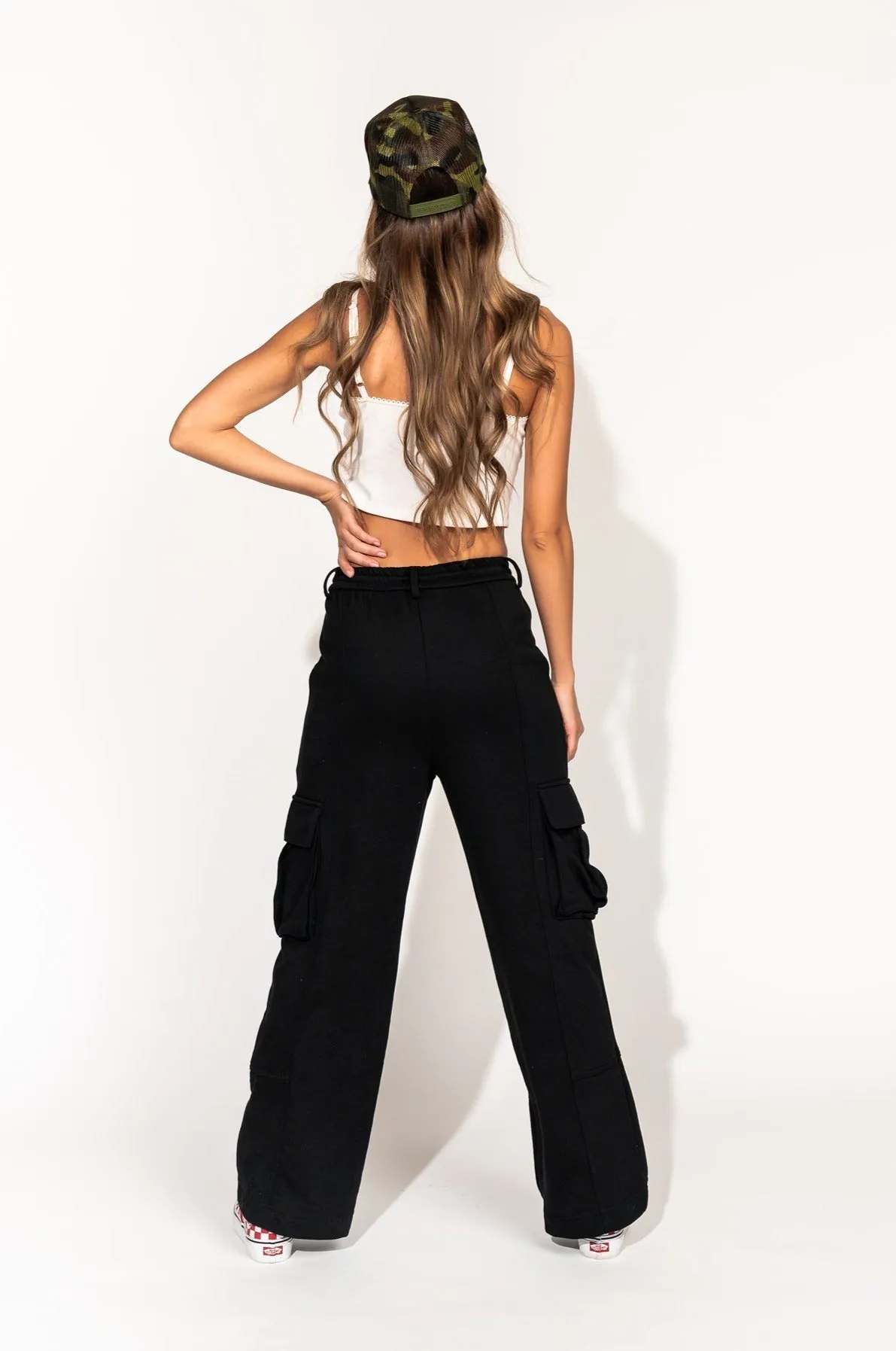 So Good Cargo Pants in Black