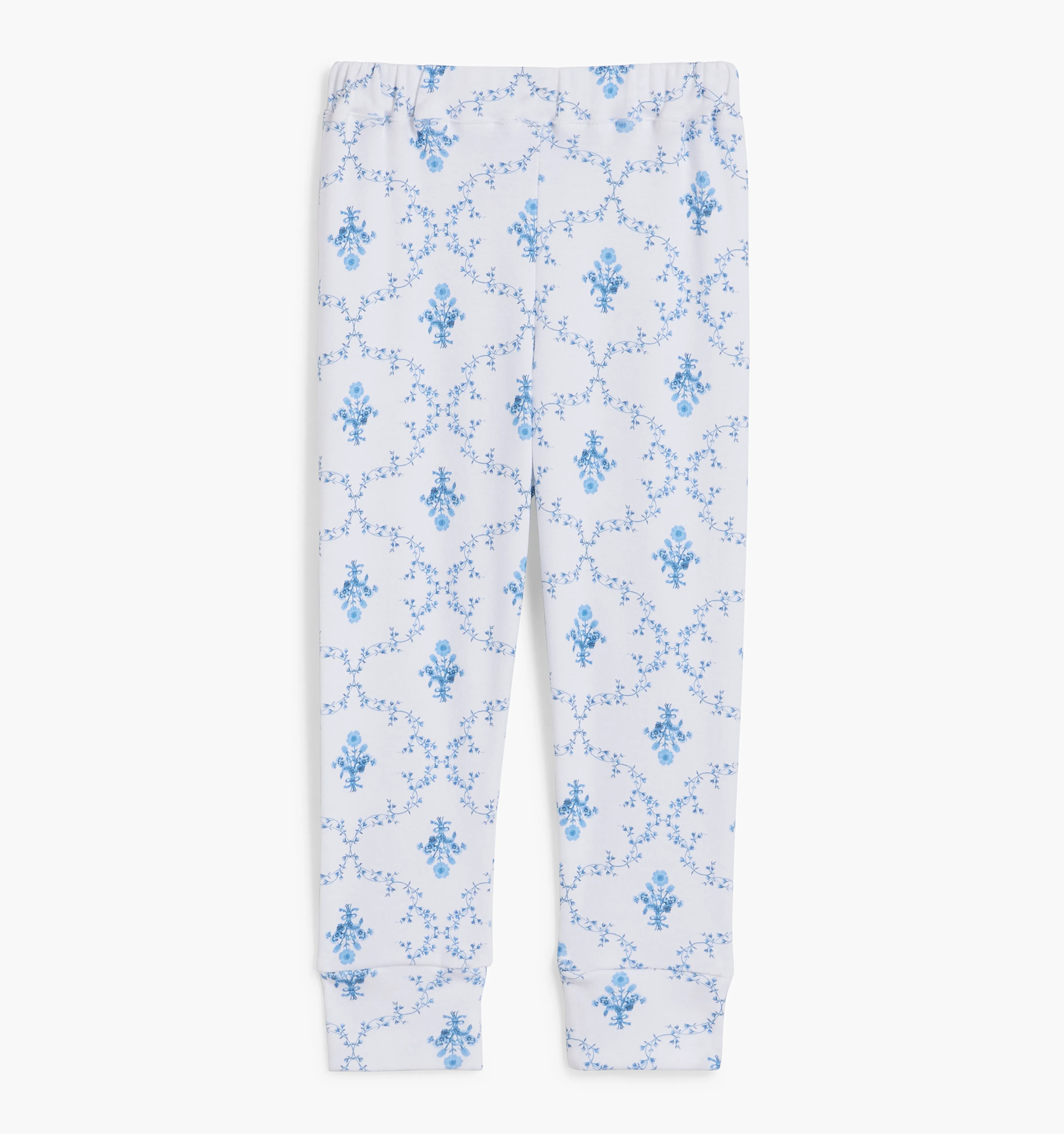 The Baby PJ Set - Blue Trellis