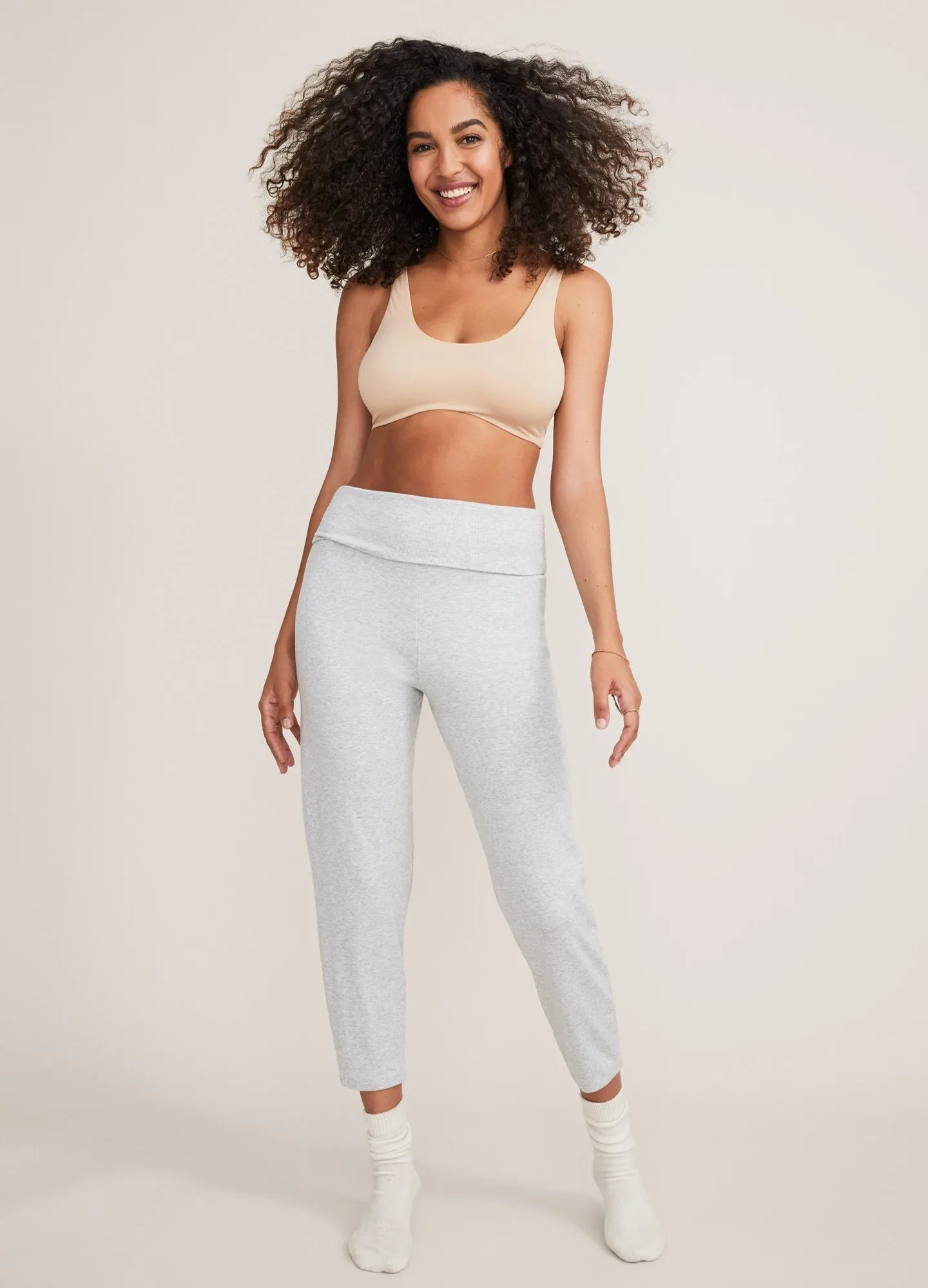 The Softest Rib Over/Under Lounge Pant