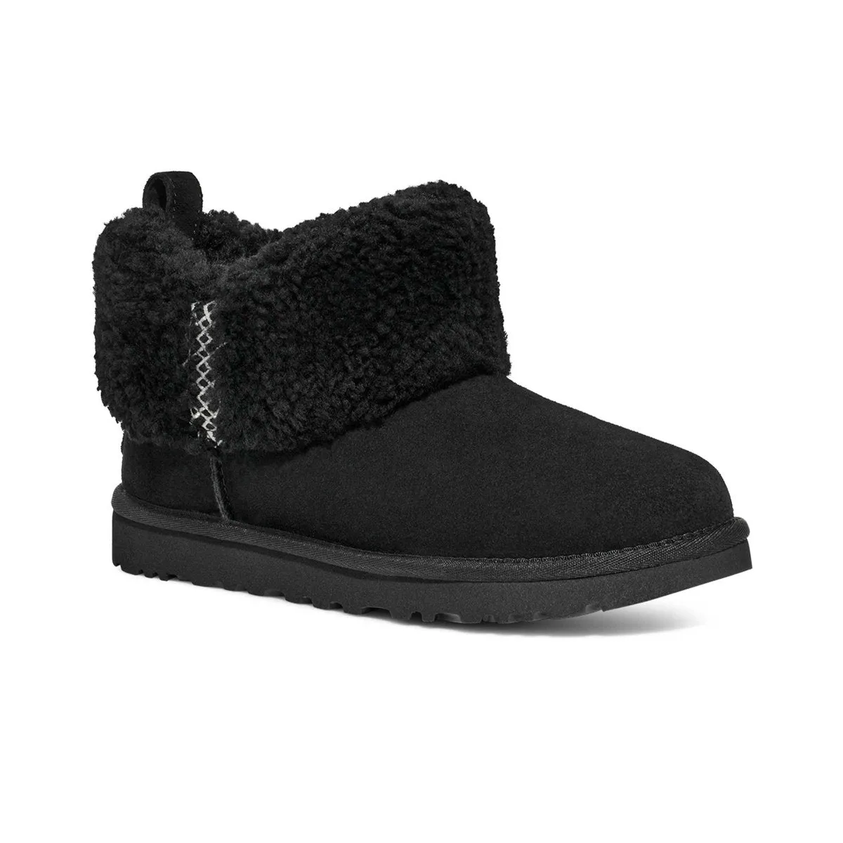 UGG Women's Classic Ultra Mini Braid Black