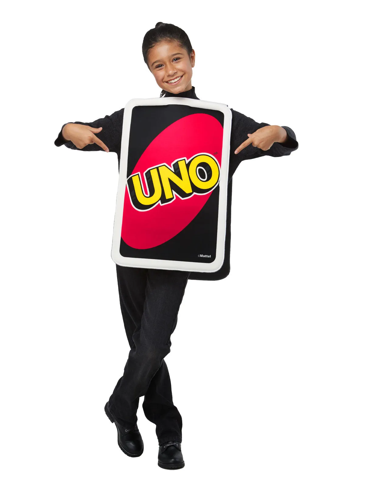 Uno Draw Four Card Tabard Costume for Kids - Mattel Games