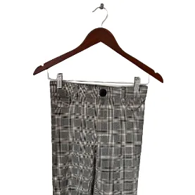 ZARA Grey & Brown Checked Skinny Pants | Gently Used |